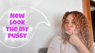 Pussy worship: new look for my hairy pussy