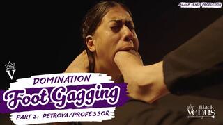 PT2 Gagging for the Master: Deep Male Footthroat & Face Smashing in 4K