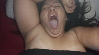 Good Morning Love – Yawning, I Miss You Already. Tired Latina Girl