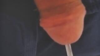 Quick POV: Intense Urinal Pissing & ASMR Stream