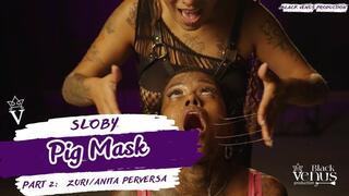 PT2 - Unmasking My Pig Slave: A Brutal Ritual of Spit Play, Humiliation, and Total Submission