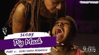 PT1 - Unmasking My Pig Slave: A Brutal Ritual of Spit Play, Humiliation, and Total Submission