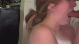 2 & half min BJ with facial:)