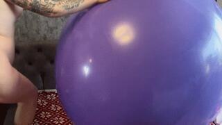 Nacked play with CATTEX55 balloon
