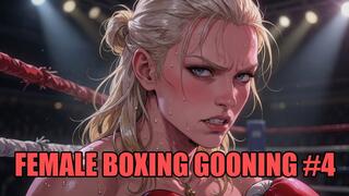 Female Boxing Gooning #4: Knockout Queen's Ring Ruin Trance