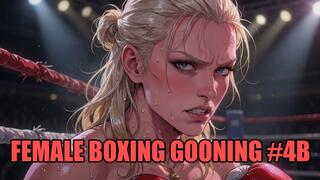 Female Boxing Gooning #4B: Knockout Queen's Ring Ruin Trance (Animated)