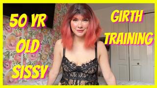 50 Year Old Sissy Girth Training