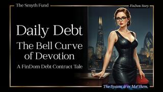 Daily Debt: The Bell Curve of Devotion - A FinDom Debt Contract Tale by Ms Smyth of The Smyth Fund { FinDom Story }