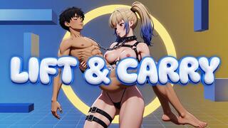 LIFT & CARRY - Dominant Roommate Scoops You Up In Bridal Carry Then Fireman’s Carries You Around The Apartment (Erotic Audio)