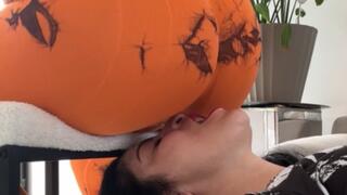 wait or with your mouth open