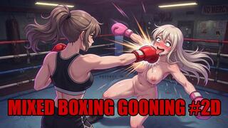 Mixed Boxing Gooning #2D: Gloves of Gooned Defeat (Animated, Music, Text)