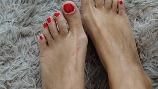 Foot Fetish Pedicure Session