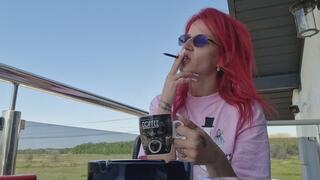 CHAIN SMOKING OBSESSION – Coffee Cravings & Endless Cigarettes Addiction