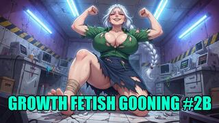 Growth Fetish Gooning #2B: Unstoppable Goddess Surge (Animated)