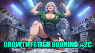 Growth Fetish Gooning #2C: Unstoppable Goddess Surge (Animated, Music)