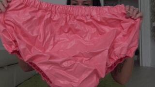 Inflatable clothes on Lori s beautiful body b
