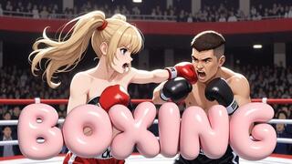 MIXED BOXING - Taxi Driver Toys With You In The Parking Lot & Knocks You Out With Her Gloves (Erotic Audio)