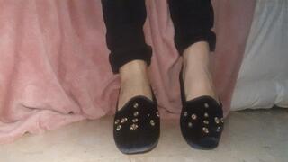 VELVET LOAFERS