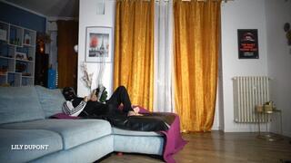 LILY DUPONT : ROBBERY FOILED AND PUNISHED WITH STRAPO ON