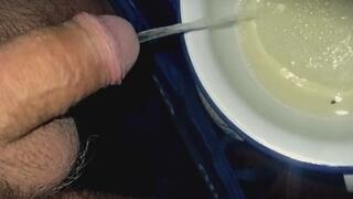 POV Urinal Relief: Powerful Stream & Crisp ASMR Splashing