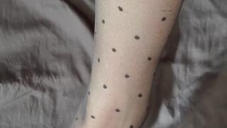 Polka dot nylon play