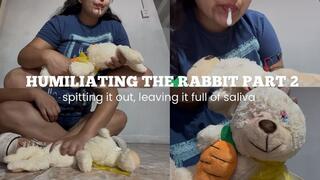 HUMILIATING THE PLUSH RABBIT PART 2