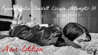 Pajama Satin Scarlett Escape Attempts 01 - Noir Edition