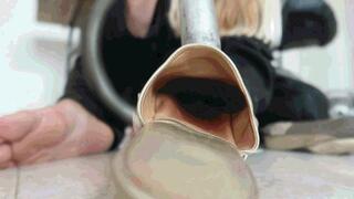 Cleaning in pajamas and slippers part 2 WMV