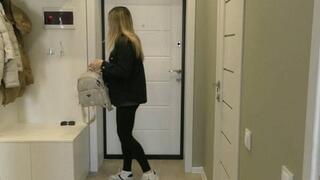 I couldn't control myself, inhaling the smell of my toxic socks MP4 FULL HD 1080p