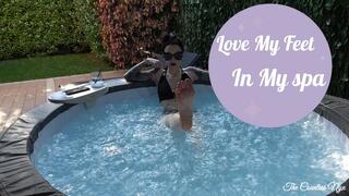 MISTRESS NYX - LOVE MY FEET IN MY SPA