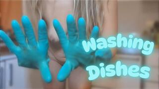 My Kitchen Routine with Gloves