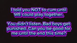 Control Yourself for Mistress Rachel