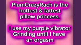 SSBBW Rachel Masturbates with Her Toy to Orgasm