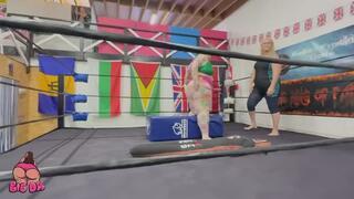 Ring Practice Turns Rough – BigDee vs GoddessSeeChelle!
