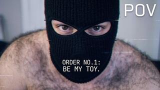 POV: A dominant Masked Bear owns and dominates you for TEN minutes: Mental conditioning for submissive toys