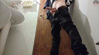 At this point, If I'm going into work's bathroom to jerk-off, I just except your tiny ass to be there, watching...