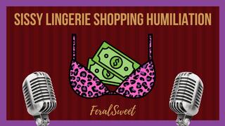 Sissy Lingerie Shopping Humiliation