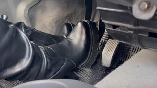 beautiful walk wearing these boots.