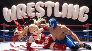 Mixed Wrestling: Dominant Girl Pins You Down for Intense Secret Match