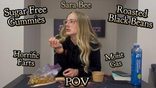 Sugar Free Gummies VS Roasted Black Beans - POV - Sara Bee