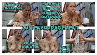 INDUCED ALLERGY MADNESS AND CUM ENCOURAGEMENT OUTDOOR