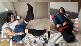 A Socks Streamer Caught by her Stalker (Censored version)