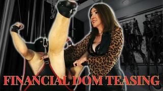 Financial Domination, Mistress Ayn tease and denial credit card control