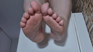 Feet Jerk off instruction- Foot worship