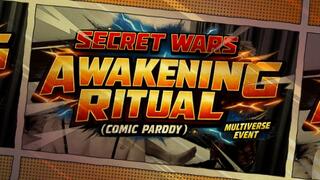Secret Wars Awakening Ritual Comic Parody - Starring Karma Blayze, Albino Adonis, Bdids, Master of Soresu