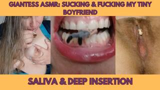 Giantess ASMR: Sucking & Fucking My Tiny Boyfriend