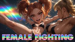Crushing Control: Dominating You with Strength and Skill - Tackle, Schoolgirl Pin, Bodyscissor & Complete Submission