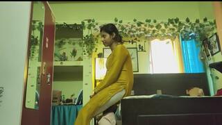 Indian Wife In Yellow Kurti – Slow Facesitting, Foot Worship & Femdom Control