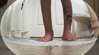 BANANA FOOT SMASHING