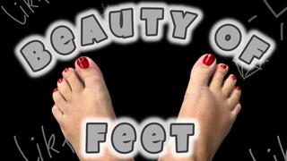 Getting my delicate feet ready to go out